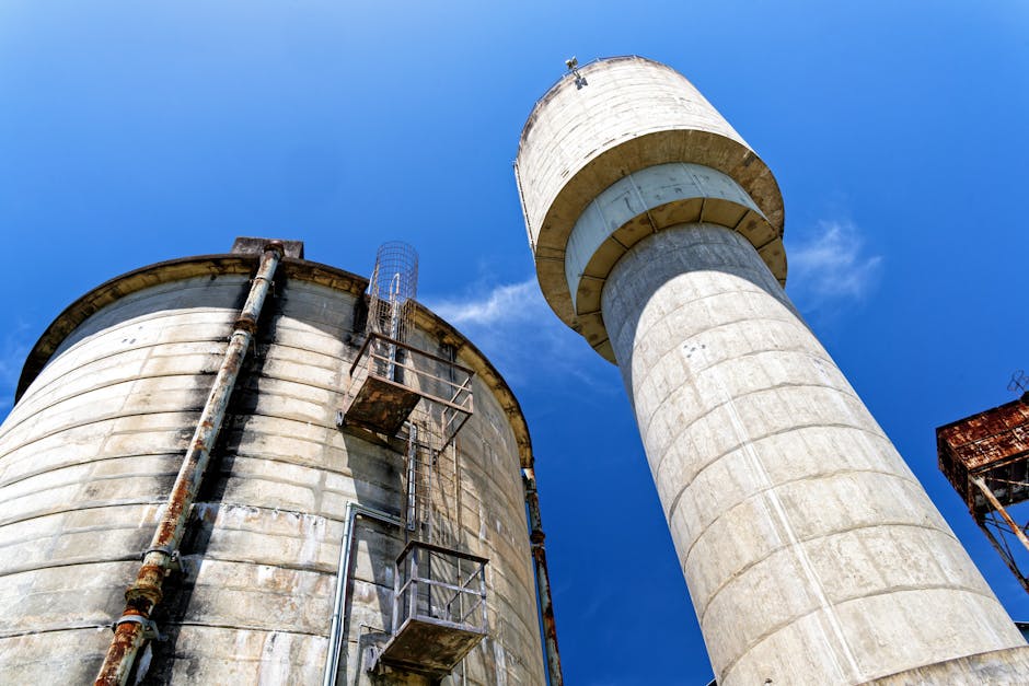 Proces produkcji wysokiej jakości zbiornika betonowego z wykorzystaniem betonu klasy B25